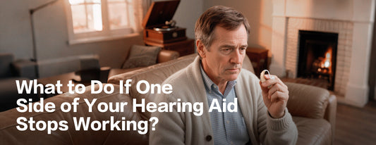 What to Do If One Side of Your Hearing Aid Stops Working?