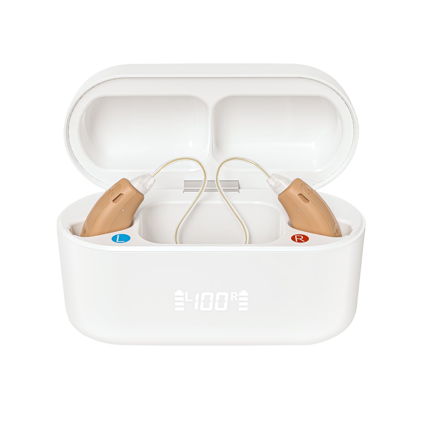 Coniler Bluetooth Hearing Aids with Smart App Self-Fitting, Personalized Hearing, Noise Reduction, Tinnitus Masking & Multiple Sound Modes