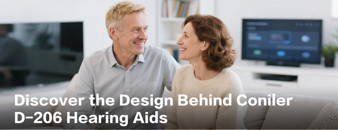 Discover the Design Behind Coniler D-206 Hearing Aids