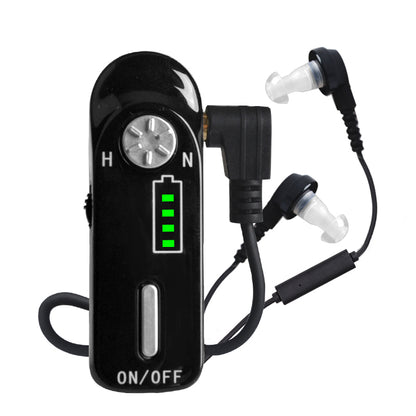 C-06 Portable High-Power Hearing Aid with 24H Battery Life & Smart Noise Reduction