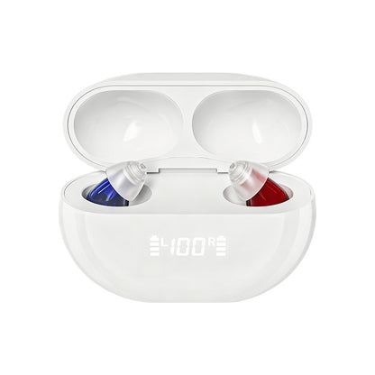 Coniler Invisible Rechargeable RIC Hearing Aids with Bluetooth App Self-Fitting, AI Noise Reduction & Tinnitus Masking