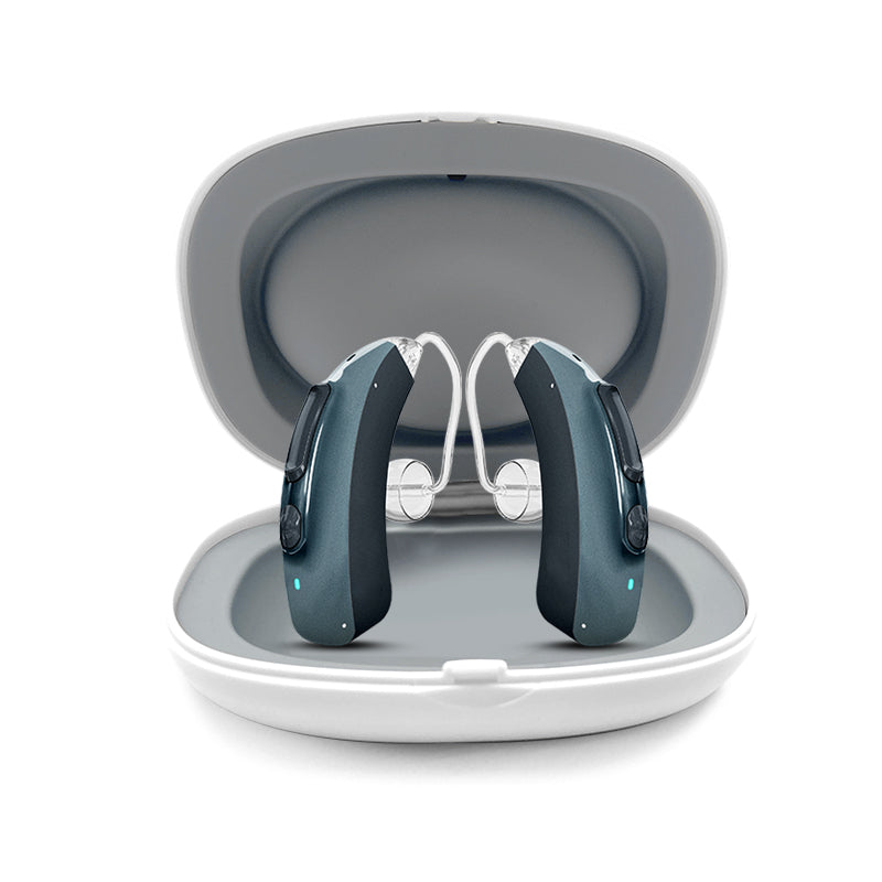 502B Smart In-Ear Hearing Aid with 64-Channel Processing & AI Noise Reduction