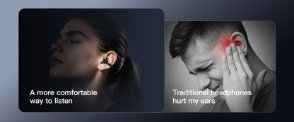 Coniler Rechargeable Open-Ear Clip-On OTC Hearing Aids for Adults